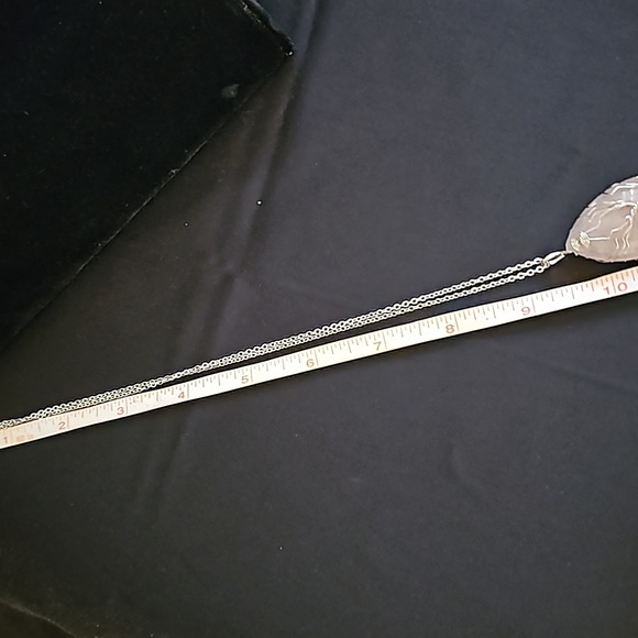 Tree of life, Rose Quartz Silver tone necklace and pendant. NEW! - Picture 6 of 8